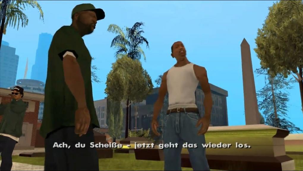 Erinnert Sie das nicht auch an eine Mischung aus GTA: Vice City und San Andreas?