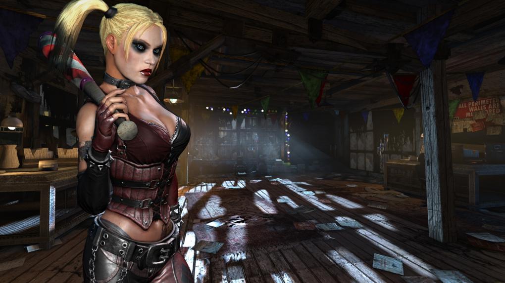 Harley Quinn verehrt den Joker, wird von diesem aber häufig verletzt und gedemütigt.