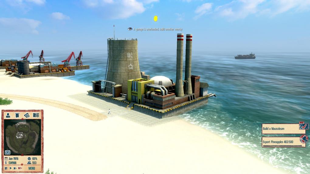 Tropico 4 im Test: Schade, dass jede Mission zu Beginn gleich abläuft.
