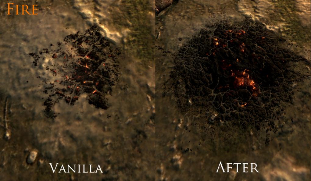 Die Skyrim-Zauber haben nun krassere Auswirkungen auf die Umwelt.