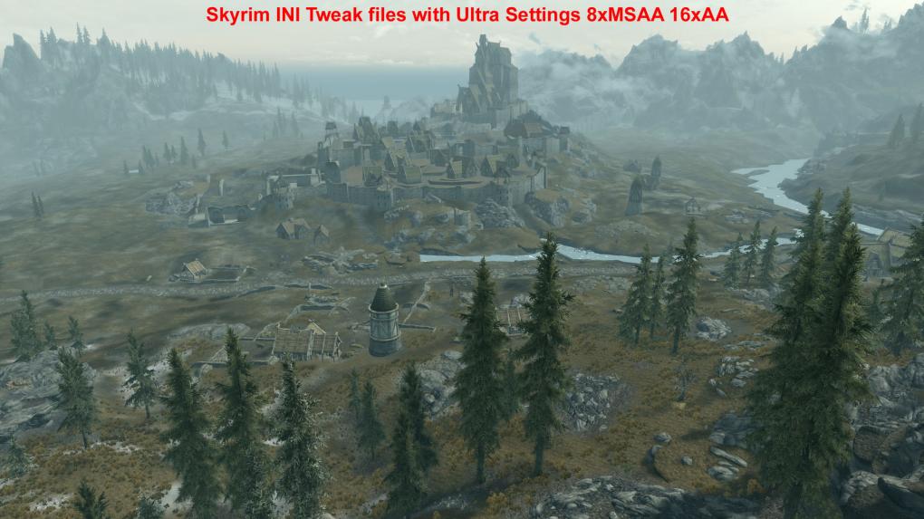 Skyrim-Mod: Skyrim INI Tweak