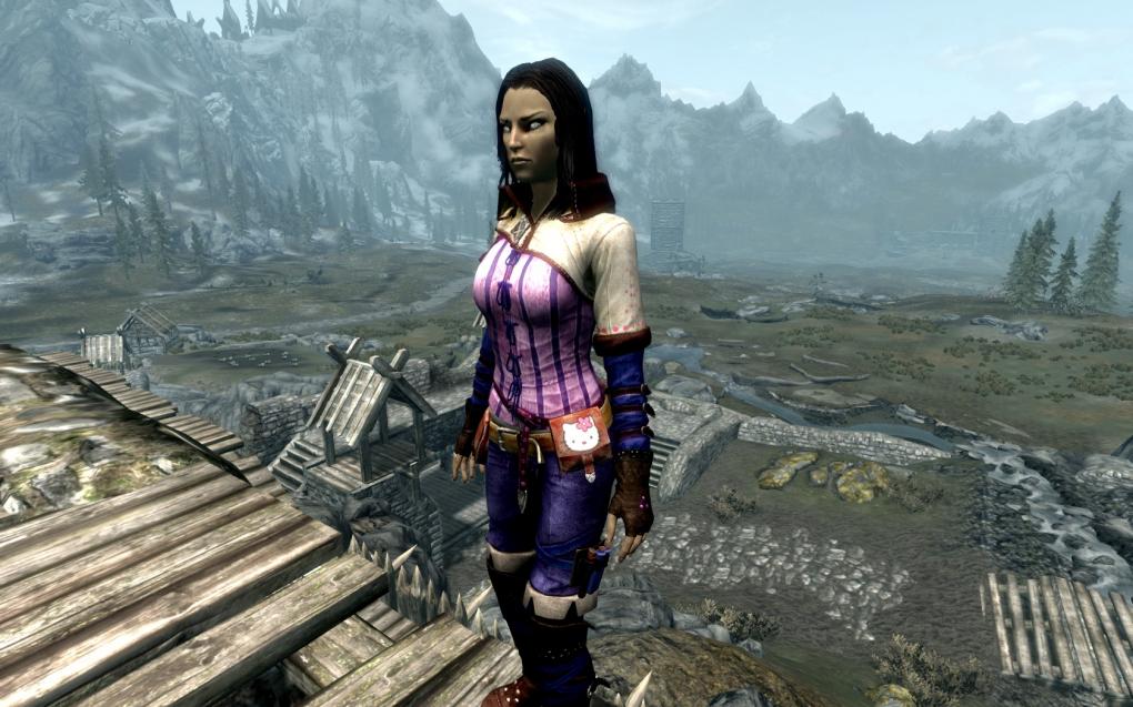 Skyrim-Mod: Hello Kitty Armor