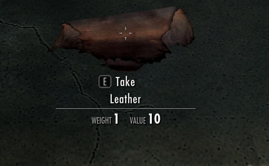 Euch ist Leder in Skyrim zu schwer? Dann probiert diese Mod.