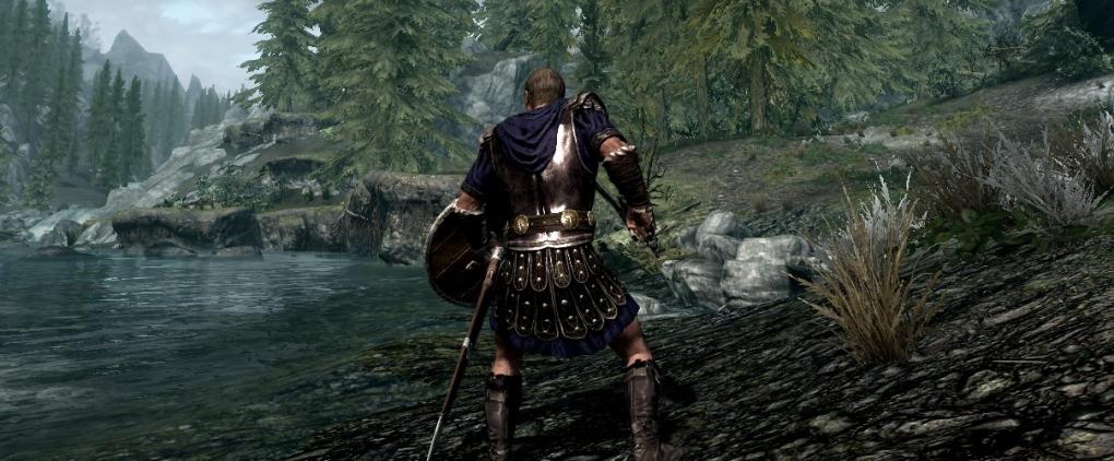 Die Legionärs-Rüstung ist detailreich gestaltet und ersetzt die Imperial Light Armur von Skyrim.