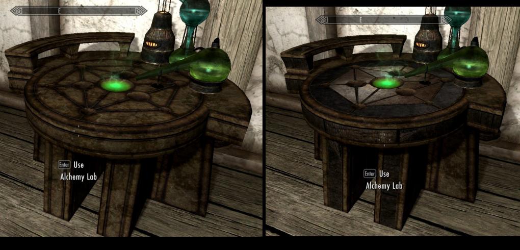 Dank dieser Mod sieht euer Alchemietisch in Skyrim gleich deutlich besser aus.