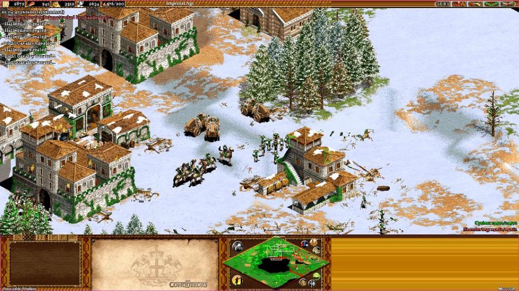 Da war die Welt der Ensemble Studios noch in Ordnung: Age of Empires 2 (siehe Screenshot) und der Fantasy-Ableger Age of Mythology sind bei Erscheinen Mega-Hits des Strategie-Genres.