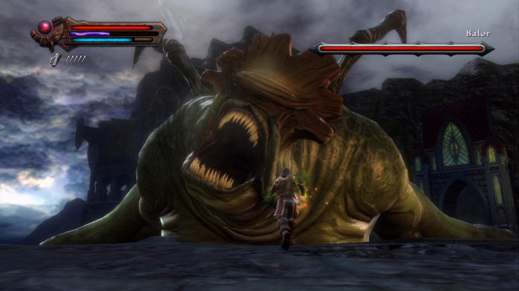 Kingdoms of Amalur: Reckoning-Komplettlösung - Bei Balor sind einzig und allein die richtigen Ausweichmanöver der Schlüssel zum Sieg.