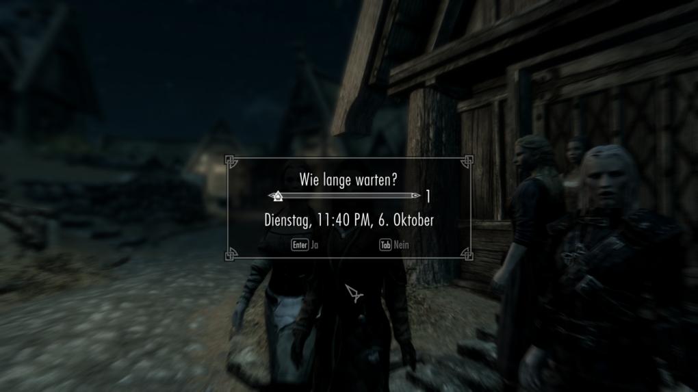 Ihr wollt deutsche Texte in Skyrim? Hier sind sie.