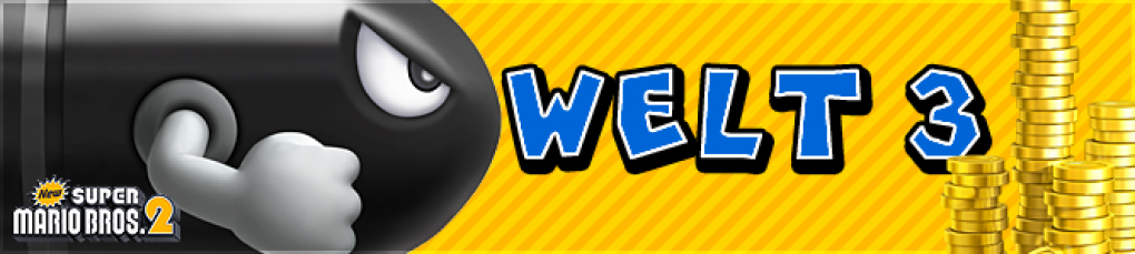 Die dritte Welt in New Super Mario Bros. 2