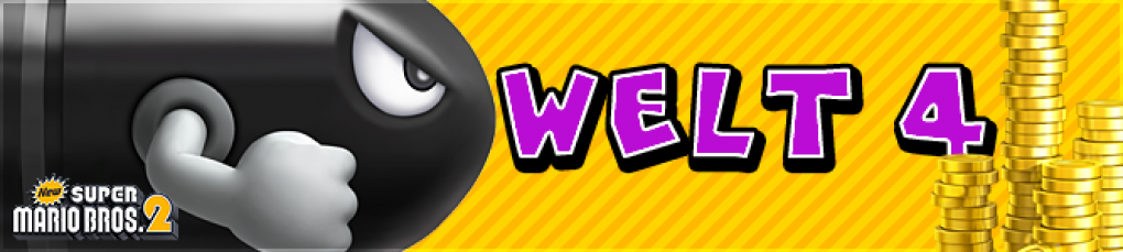 Die vierte Welt in New Super Mario Bros. 2