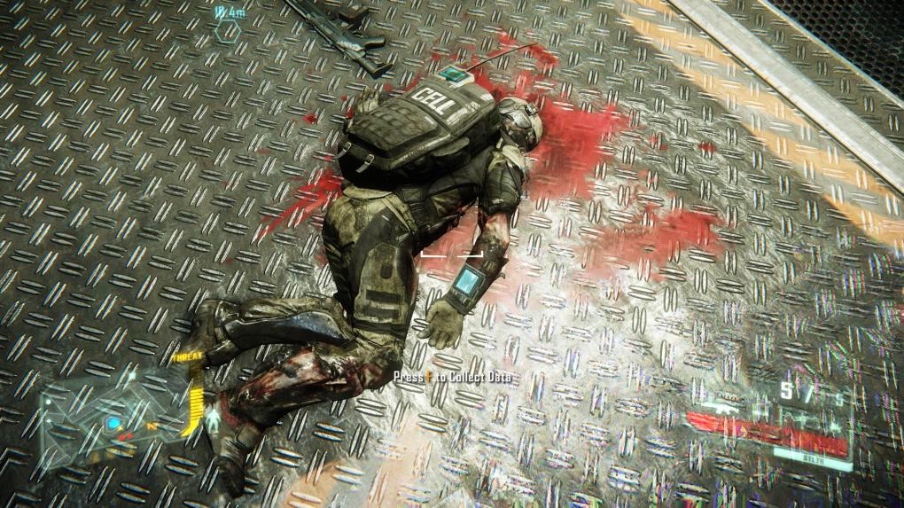 Crysis 3 Komplettlösung - Level 4: Safeties Off - Auf der Leiche des Soldaten liegt die Blackbox.