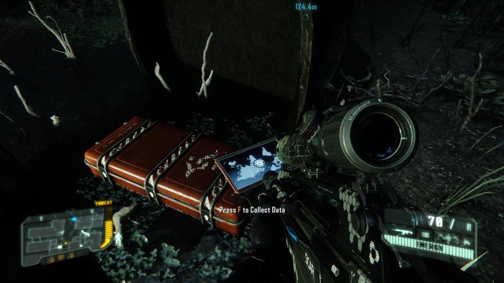 Crysis 3 Komplettlösung - Level 4: Safeties Off - Auf der Karte seht ihr die Position des Datenpads.