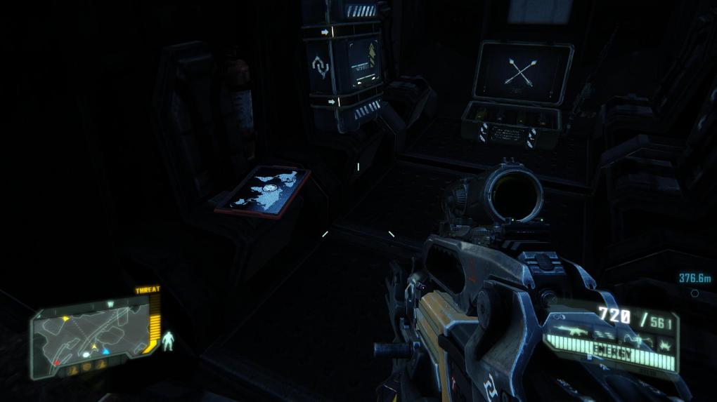 Crysis 3 Komplettlösung - Level 6: Only Human - Greift euch die Pfeile und sammelt das Datenpad ein.