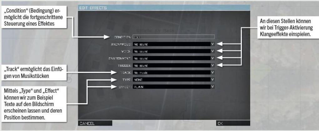 Arma 3 Editor: Effekte einfügen