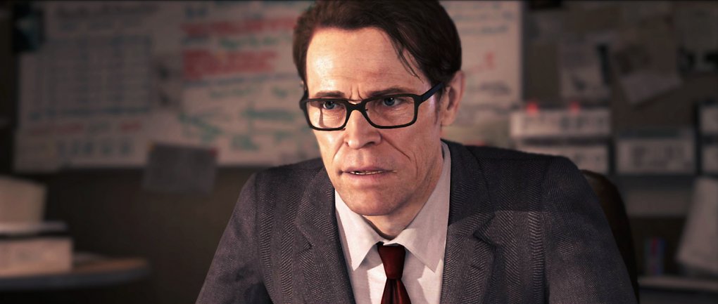 Willam Dafoe in Beyond: Two Souls