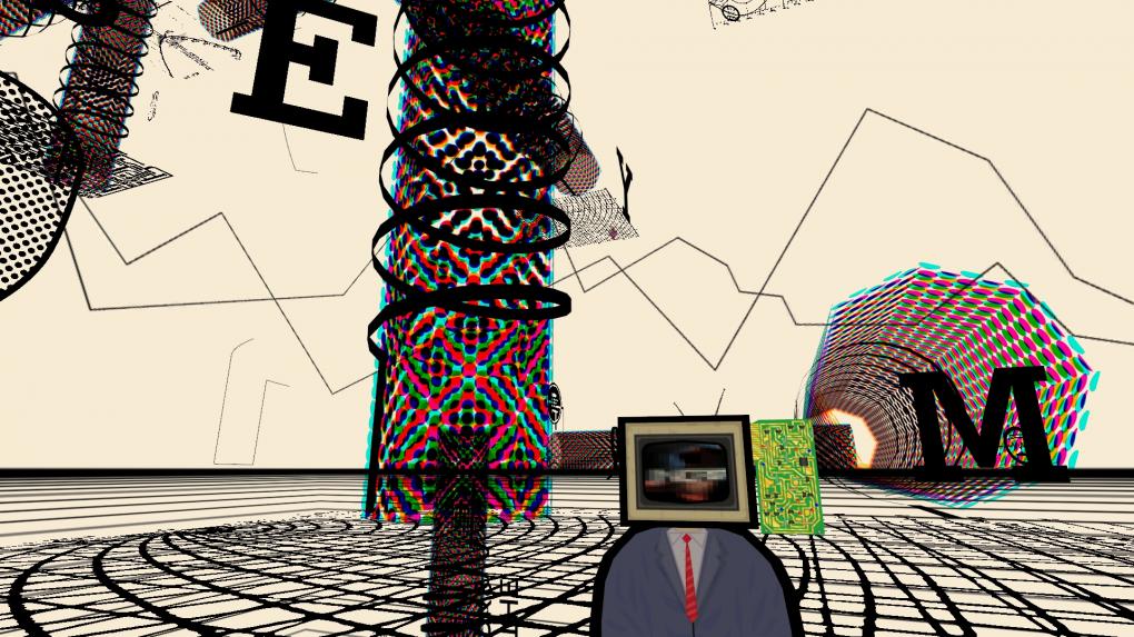 Ein Ausflug in den Cyberspace darf natürlich nicht fehlen.
