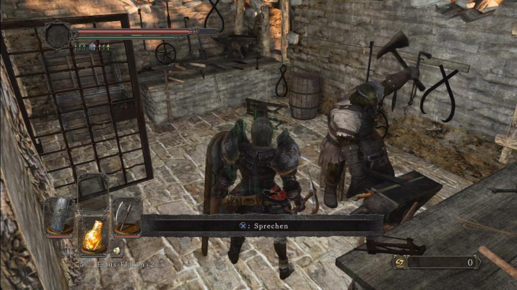 Dark Souls 2: Komplettlösung - Leningrast, der Schmied