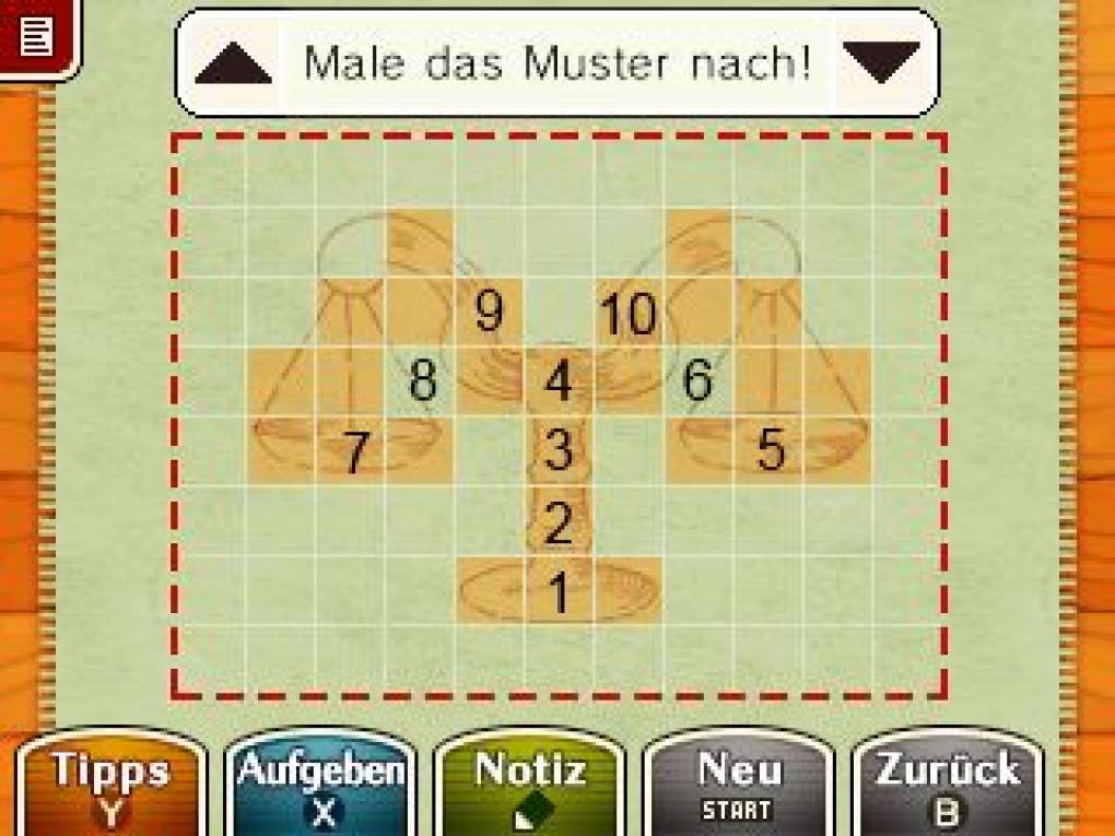 Professor Layton vs. Phoenix Wright - Lösung zu allen 70 Rätseln: Rätsel 14 'Zauberstempel'
