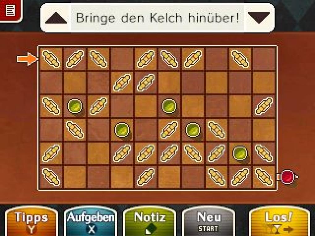 Professor Layton vs. Phoenix Wright - Lösung zu allen 70 Rätseln: Rätsel 44 'Zum roten Kelch 2'