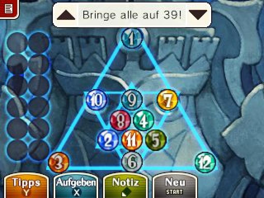 Professor Layton vs. Phoenix Wright - Lösung zu allen 70 Rätseln: Rätsel 63 'Magiemathik'