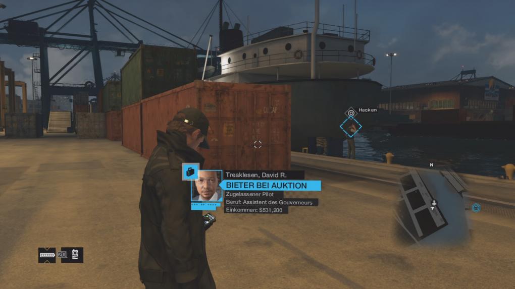 Watch Dogs: Komplettlösung - Menschenhandel Brandon Docks 2 Bieter