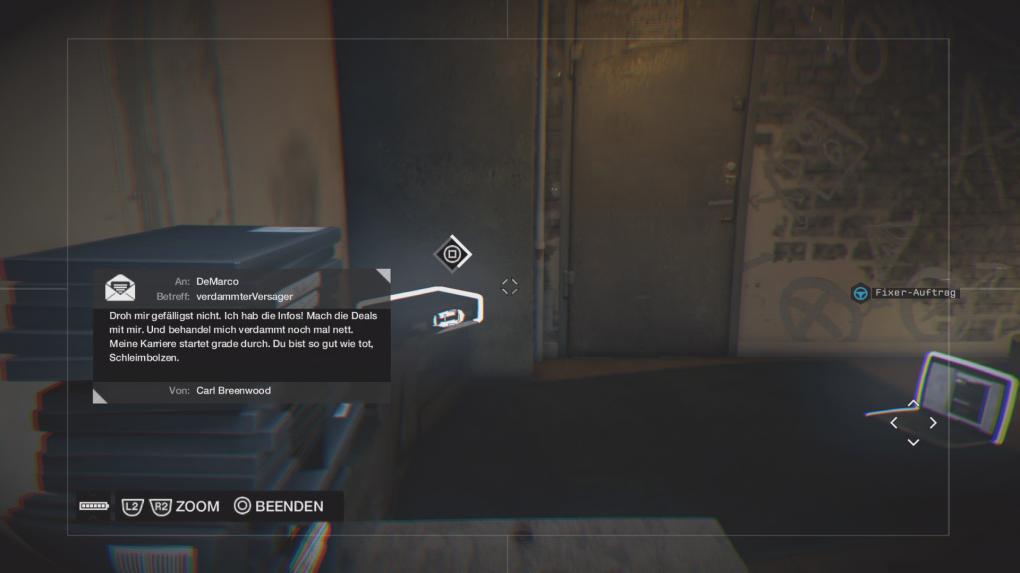 Watch Dogs: Komplettlösung - Menschenhandel Mad Mile 1 Tasche