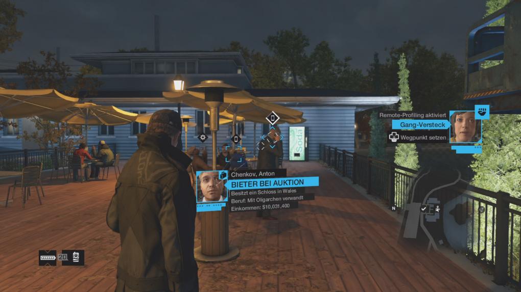 Watch Dogs: Komplettlösung - Menschenhandel Parker Square 1 Bieter