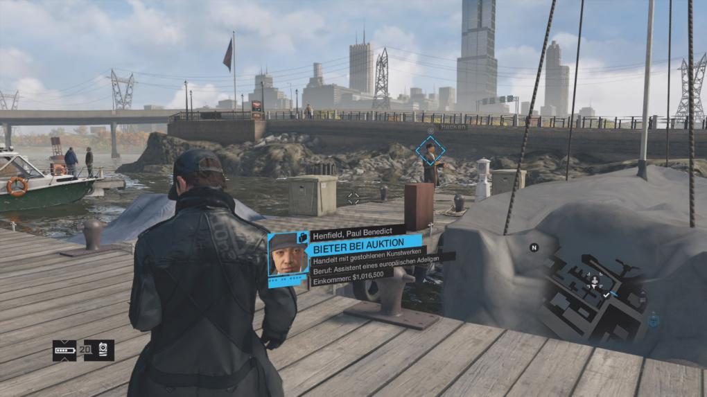 Watch Dogs: Komplettlösung - Menschenhandel Parker Square 2 Bieter