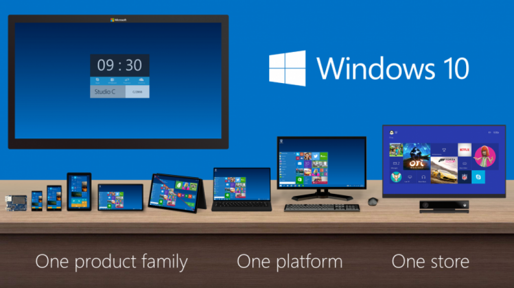 Alles aus einer Hand: Mit Windows 10 will Microsoft verschiedene Plattformen vereinen.