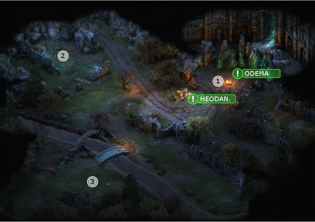 Pillars of Eternity: Lösung zu Quests, Bosskämpfen, Gebieten - Esternwald & Schwarzauen