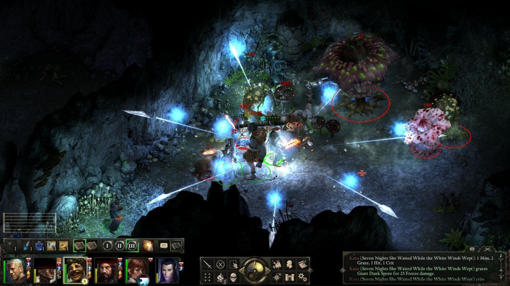 Flächenzauber machen vor Verbündeten nicht halt: Friendly Fire wird so manchen unvorsichtigen Helden in Pillars of Eternity dahinraffen!