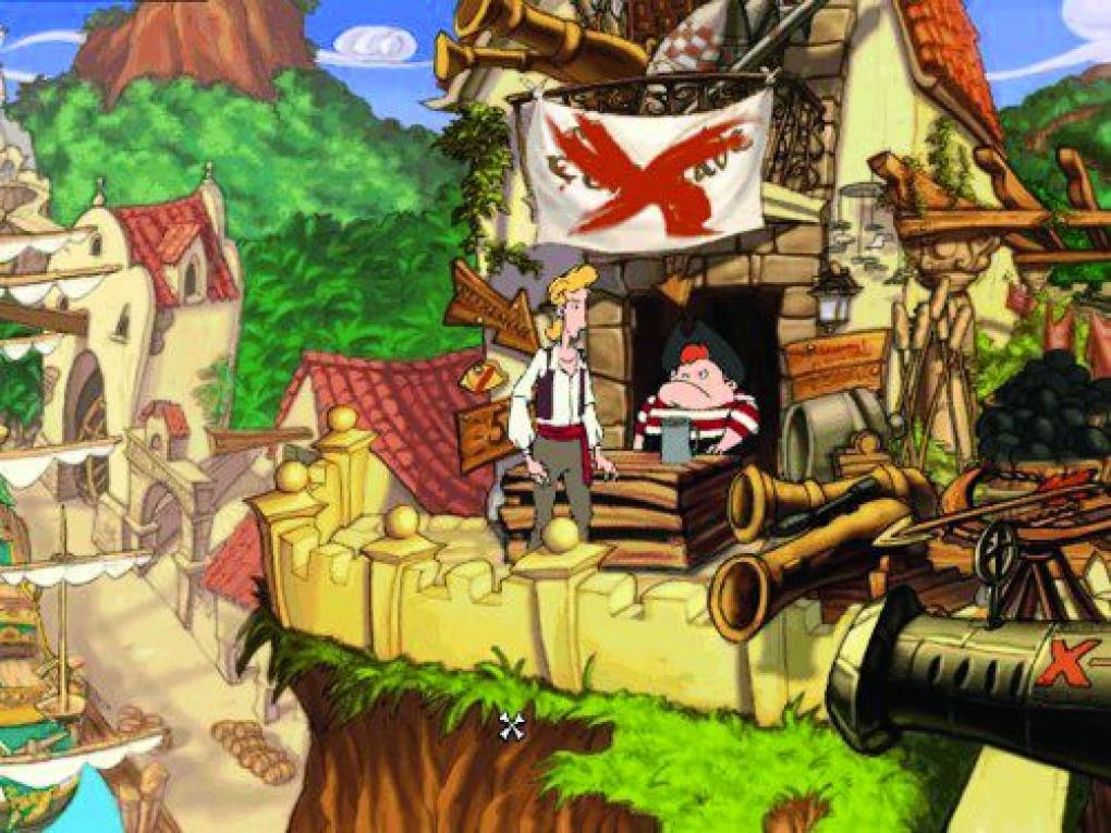 The Curse of Monkey Island kam ohne das Trio Gilbert-Schafer-Grossman und mit neuer Comic-Grafik daher.