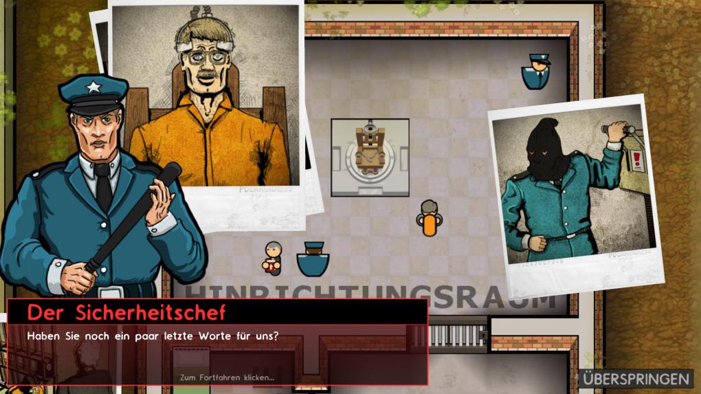 Gerechtes Urteil: Im Story-Modus müssen wir die Hinrichtung von Edward Romsey vorbereiten und durchführen.