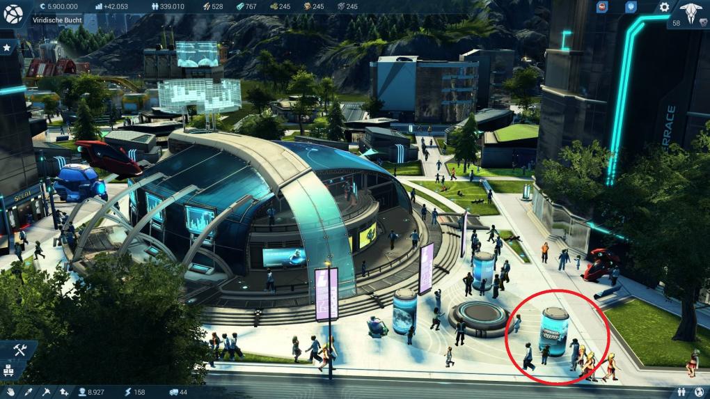 Anno 2205: Schön, dass man den Vorgänger nicht vergisst.