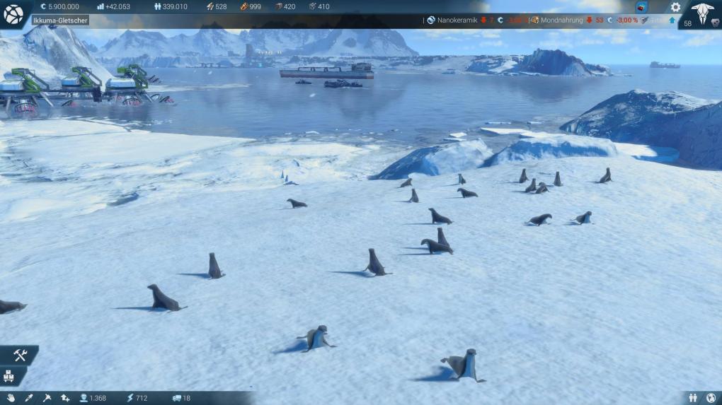 Anno 2205: Seelöwen in der Arktis