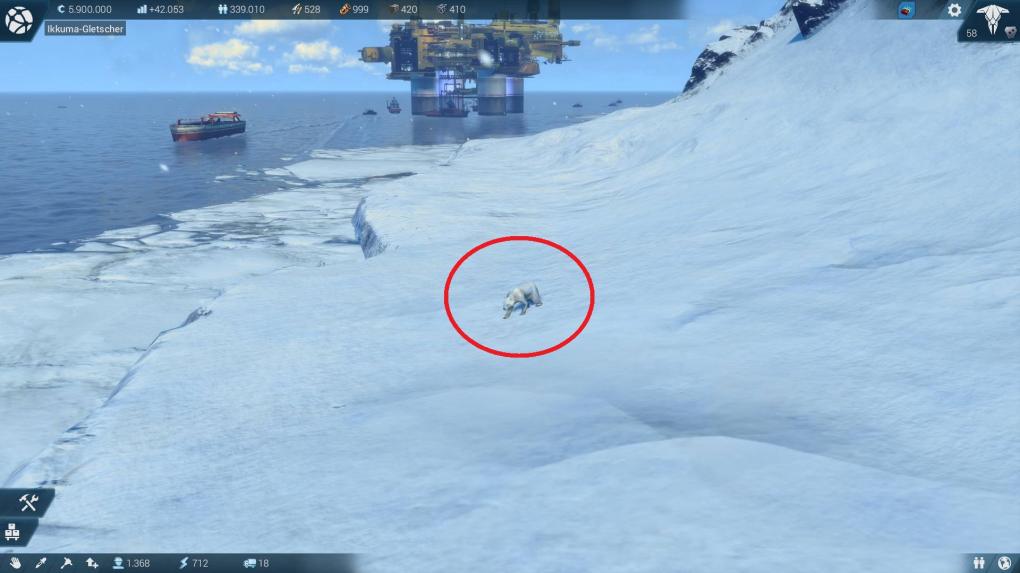 Anno 2205: Ich möchte ein Eisbär sein