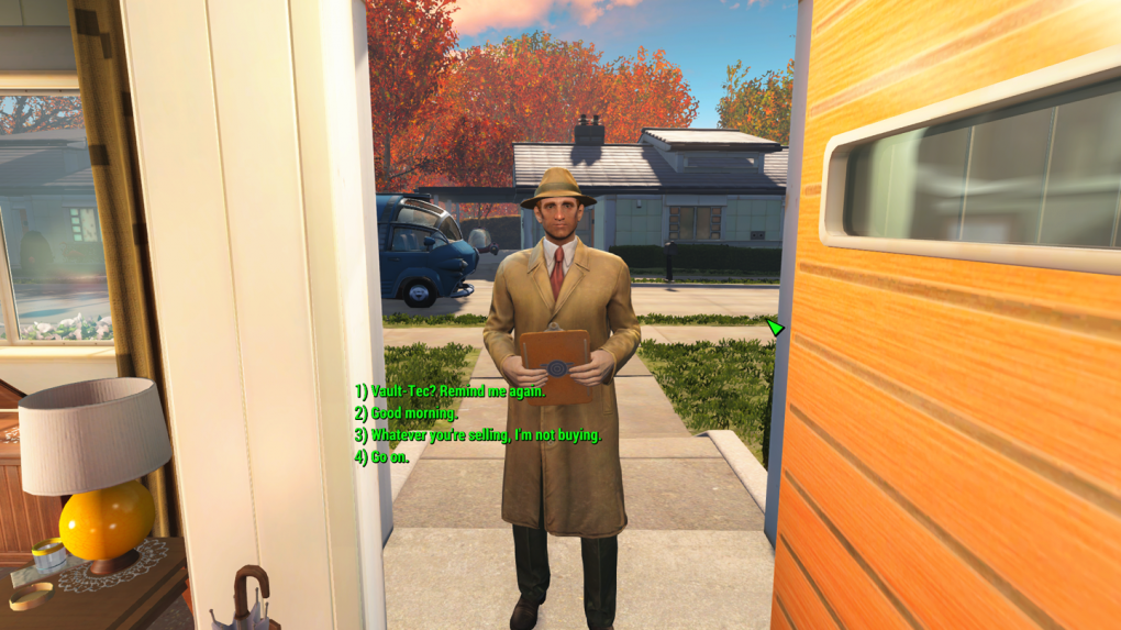 Eine Mod überarbeitet das Dialog-Interface von Fallout 4.