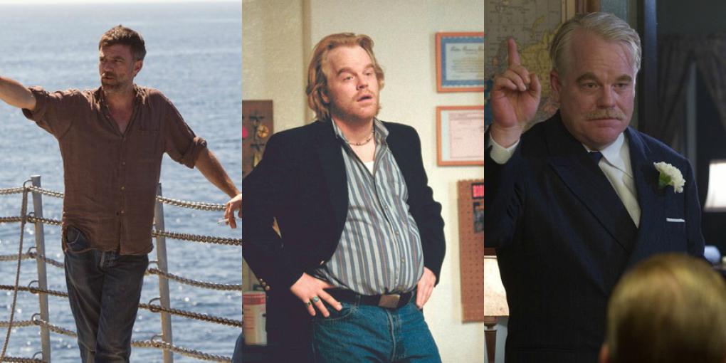 Links: Paul Thomas Anderson bei den Dreharbeiten zu 'The Master' (2012) / Mitte: 'Punch-Drunk Love' (2002) / Rechts: 'The Master' (2012)