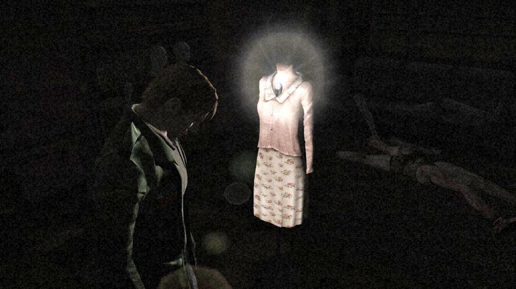 3: Auch die Präsentation eines leblosen Objekts spielt für unsere Sinne eine Rolle: ein hell erleuchteter Torso inmitten der Finsternis von Silent Hill? Sehr gruselig!