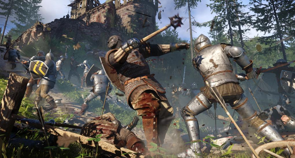 In der neuen Beta ist schon eine erste Schlacht um eine Banditenfestung im Wald enthalten. An die hier gezeigte Grafikqualität des Herstellerbildes kommt die aktuelle Spielversion aber noch nicht heran.