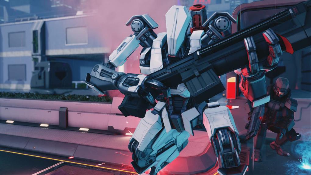 Die Mechs sind die erste größere Hürde auf dem Weg zur Befreiung der Welt.