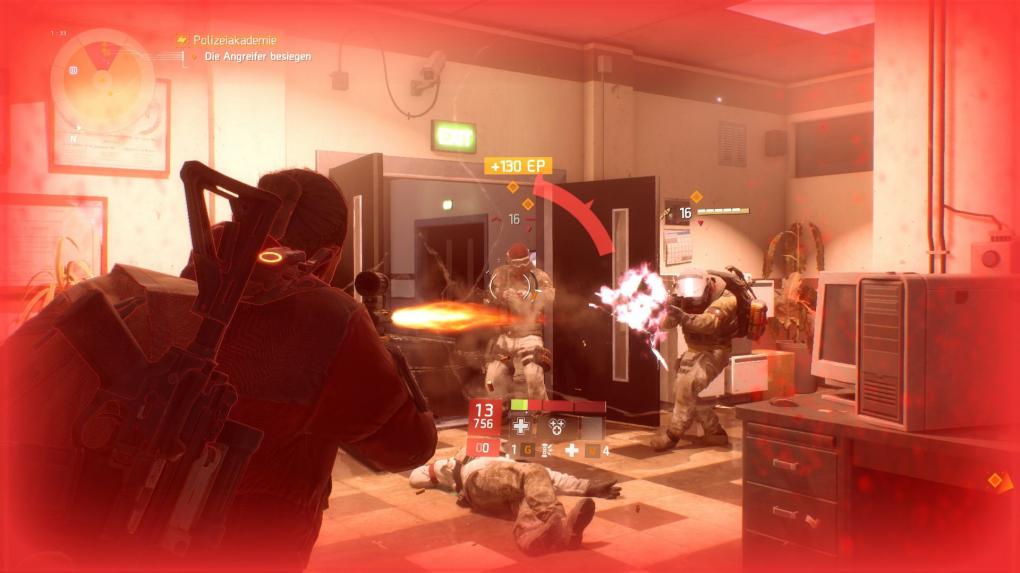Wer in The Division seine Deckung verlässt, gibt schnell den Löffel ab. Es gilt, die wenigen Heilmittel klug zu nutzen!