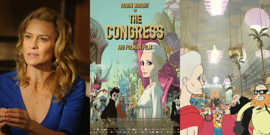 Das animierte Sci-Fi-Drama "The Congress" bietet eine fantastische Mischung aus animiertem und realen Film.