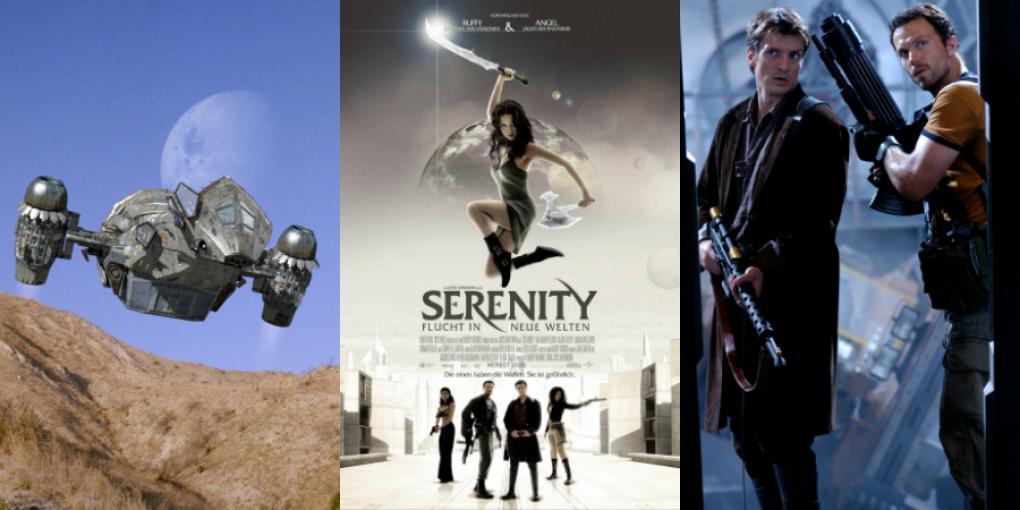 Dank massiver Zuschauer-Untersützung wurde die kurzlebige Kult-Serie "Firefly" mit ihrem Western-Sci-Fi-Setting als Film "Serenity" zu ende geführt.