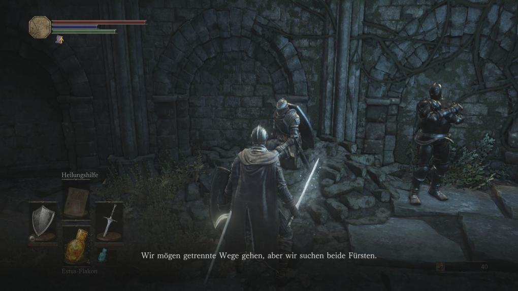 Anri und Horace begleiten euch fast das ganze Spiel lang.