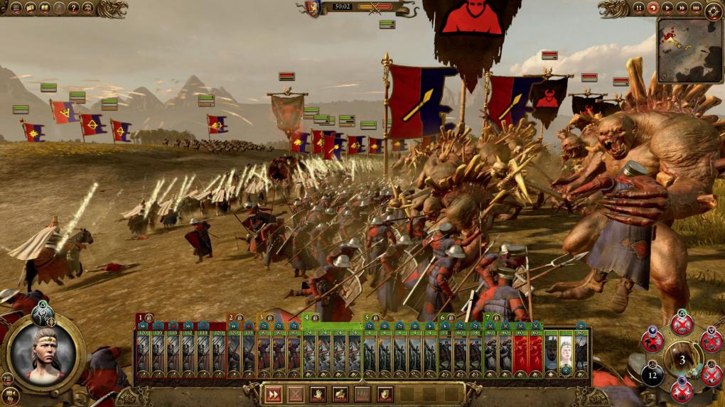 Bretonia (links) ist vorerst nur in Einzelgefechten und dem Mehrspielermodus verfügbar, nicht aber in der Kampagne von Total War: Warhammer spielbar. Das hinterlässt bei uns im Test einen bitteren Nachgeschmack.