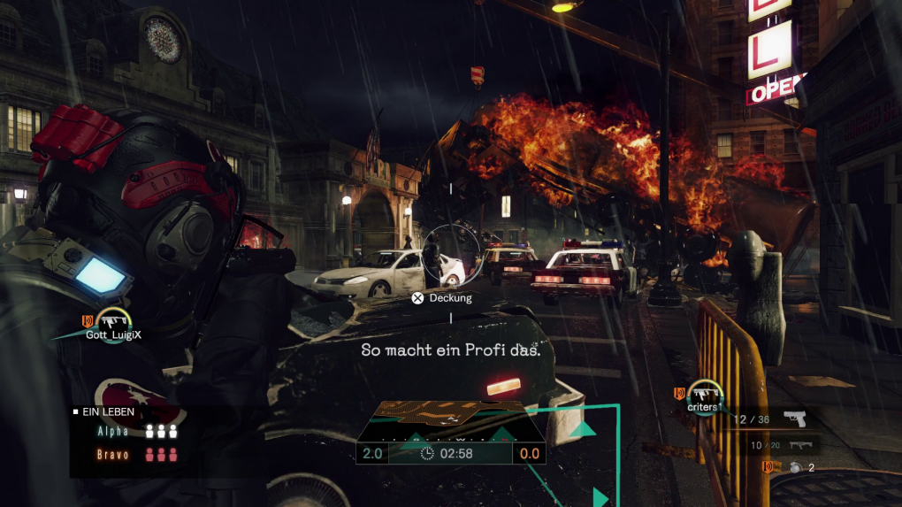 Viele Maps sind aus diversen Vorgängertiteln entnommen worden, hier beispielsweise der Eingangsbereich zum Polizeiquartier aus Resident Evil 2.