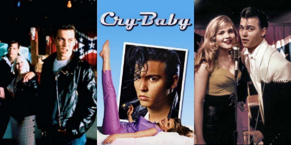 Johnny Depp gibt den Tunichtgut "Cry-Baby" und singt sich in die Herzen der Parodien-Liebhaber.