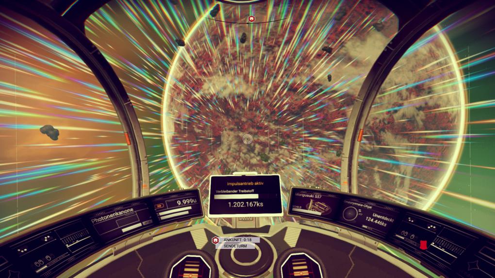 Mit dem Raumschiff durch eine schier endlos große Galaxie - das wird schneller langweilig als gedacht.