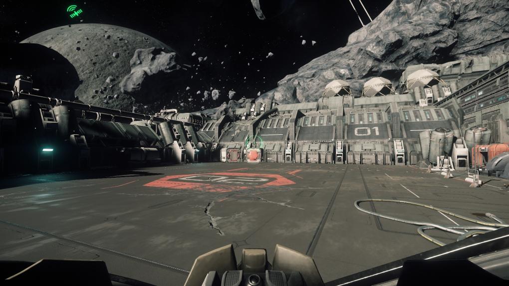 Ankunft auf der Station Grim HEX